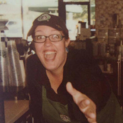 Indy Rabiega from her barista days, circa 2010 Indy Rabiega from her barista days, circa 2008